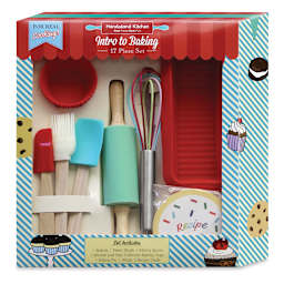 Handstand Kitchen Intro to Baking Set - Front view of package showing components