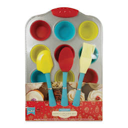 Handstand Kitchen Mini Cupcake Set, front of the packaging.