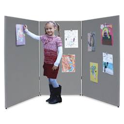 Flourish VelPanel Display Walls (Shown in use)