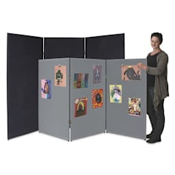 Flourish VelPanel Display Walls (Shown in use)