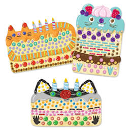 Djeco Mosaics Kit - Cakes & Sweets