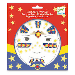 Djeco Face Stickers - Super Hero