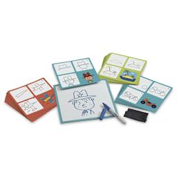 Djeco Step by Step Drawing Kit - Components of Arthur and Co Kit