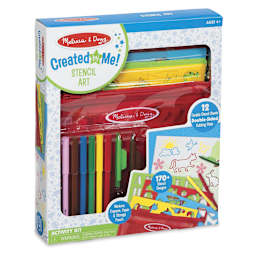 Created by Me Stencil Set - Front of package