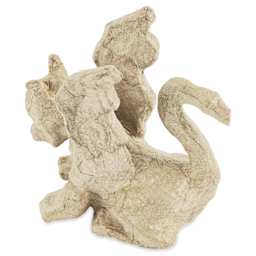 DecoPatch Small Paper Mache Animal - Dragon - side