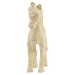 DecoPatch Small Paper Mache Animal - Unicorn - front