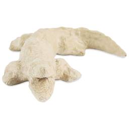 DecoPatch Small Paper Mache Animal - Alligator - front