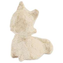 DecoPatch Small Paper Mache Animal - Fox