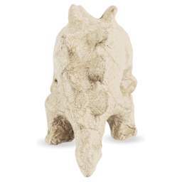 DecoPatch Small Paper Mache Animal - Stegosaurus - back end