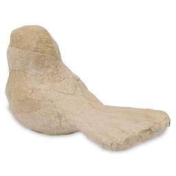 DecoPatch Small Paper Mache Animal - Bird back view
