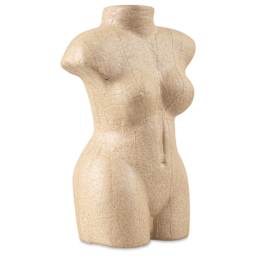 DecoPatch Paper Mache Planter - Woman's Body Vase side