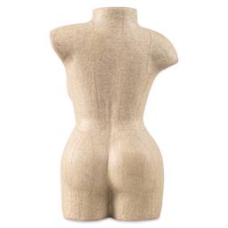 DecoPatch Paper Mache Planter - Woman's Body Vase back