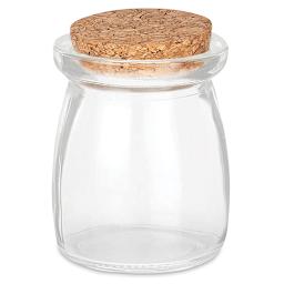 Craft Decor Glass Jar - Cork Lid, 3" H x 2-1/10" W