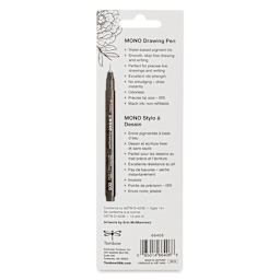 Tombow Mono Drawing Pens - Ultra Fine, Pkg of 2, back of the packaging