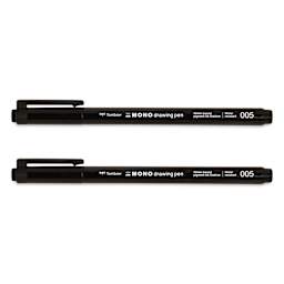 Tombow Mono Drawing Pens - Ultra Fine, Pkg of 2