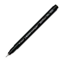 Tombow Mono Drawing Pen - Black, 005, cap off