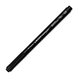 Tombow Mono Drawing Pen - Black, 08, cap on