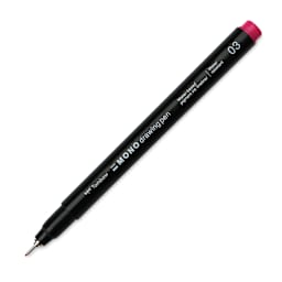 Tombow Mono Drawing Pen - Pink, 03, cap off