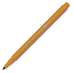 Marvy Uchida LePen Flex Marker - Ochre, cap off