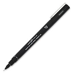 Uni Pin Fine Liner Pen - 0.1 mm, Black