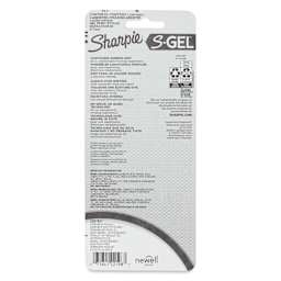 Sharpie White Fashion S-Gel Pens - Bold Jewel, Set of 4, back of the packaging