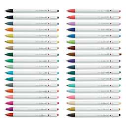 Zebra ClickArt Retractable Markers - Set of 36 (set contents)