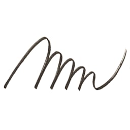 Zebra Zensations Fude Brush Pen - Medium, Black swatch