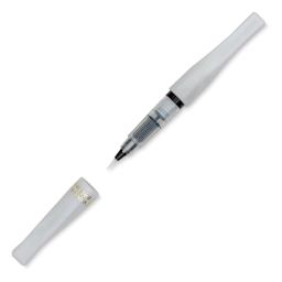 Zig Wink of Stella Brush II Pen - White (with cap off)