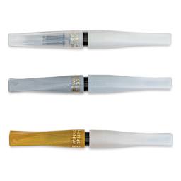 Kuretake Zig Wink of Stella Brush II Pens - Christmas Sparkle, Set of 3 (pens with caps on)