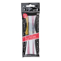 Kuretake Zig Wink of Stella Brush II Pens - Christmas Sparkle, Set of 3 (in package)
