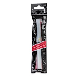 Zig Wink of Stella Brush II Pen - Silver (in package)