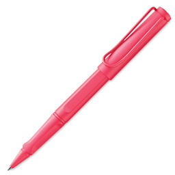 Lamy Safari Rollerball Pen - Special Edition, Sunset Coral, cap off