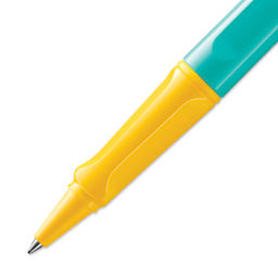 Lamy Safari Rollerball Pen - Pina Colada, close-up of the tip