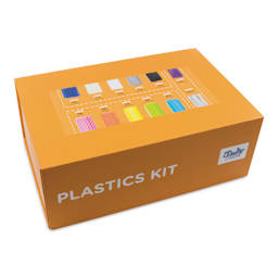 3Doodler EDU Create+ Learning Pack Plastic Kit - Assorted types and colors, Pkg of 1200 (top and front of box)