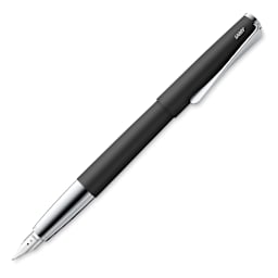 Lamy Studio Fountain Pen - Black, Medium