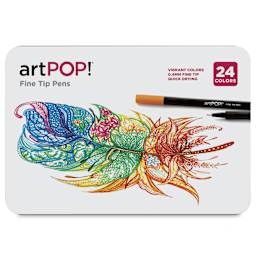 artPOP! Fine Tip Pens - Set of 24, front of packaging