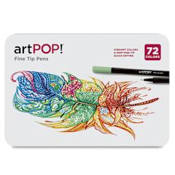 artPOP! Fine Tip Pens - Set of 72, front of packaging