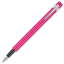 Caran d’Ache 849 Fountain Pen, Fluorescent Pink, Medium Nib