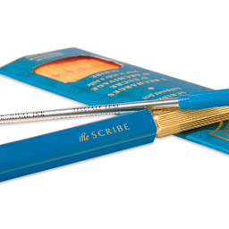 Ferris Wheel Press Scribe Ballpoint Pen Refills - Telltale Teal, Refill Close-up