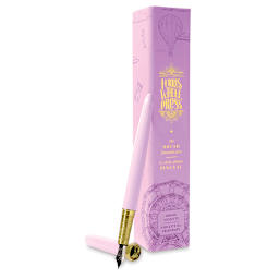 Ferris Wheel Press Brush Fountain Pen - Spring Violet, Medium (pen and box)