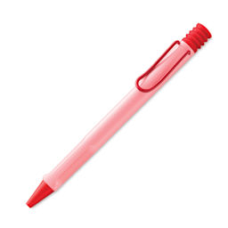 Lamy Safari Ballpoint Pen - Cherry Blossom, tip retracted