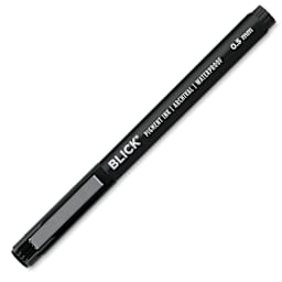 Blick Studio Pigment Liner - Black 08 - with cap on