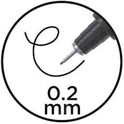 Blick Studio Pigment Liner - Black 005