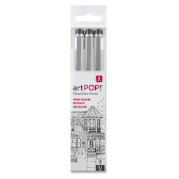 artPOP! Fineliner Pens - Set of 3, front of packaging