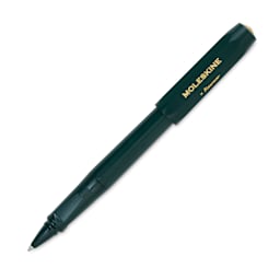 Moleskine Kaweco Ballpoint Pen - Green with cap off