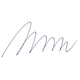 Marvy Uchida LePen Pigment Pen - Navy swatch