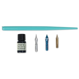 Manuscript Modern Calligraphy Dip Pen Set - Teal
