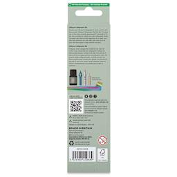 Manuscript Modern Calligraphy Oblique Pen Set - Rainbow Metallic, back of the packaging