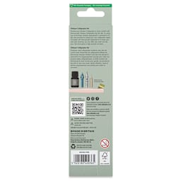 Manuscript Modern Calligraphy Oblique Pen Set - Pink, back of the packaging