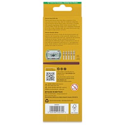 Manuscript Leonardt Dip Pen Sets - Round Hand Nib Set, back of the packaging